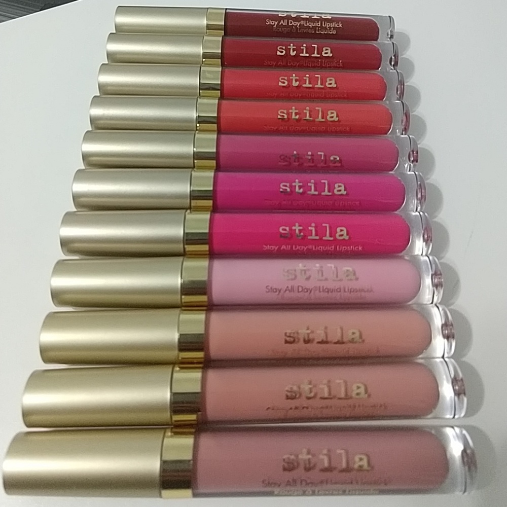 Stila Bundle of 11 Stay All Day Liquid Lipsticks